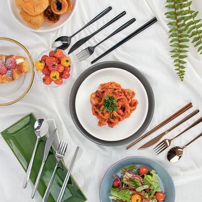 감성 커트러리 스텐 숟가락 젓가락 식기 세트