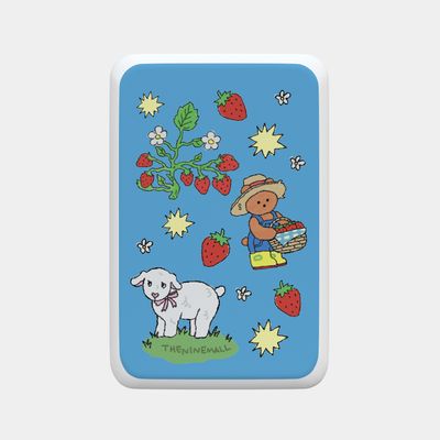 strawberry farm gummy [맥세이프 보조배터리]