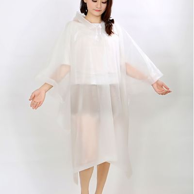 레인데이 판초 우비(화이트)