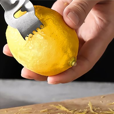 레몬 제스터 자몽 과일 제스트 세리 그라인더 2개