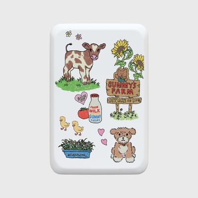 gummys farm drawing pattern [맥세이프 보조배터리]