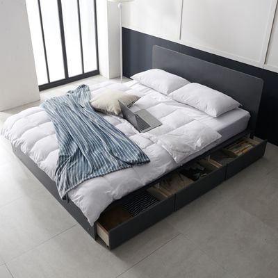 아르메 에이든 평상형 서랍침대 Q_독립라텍스매트