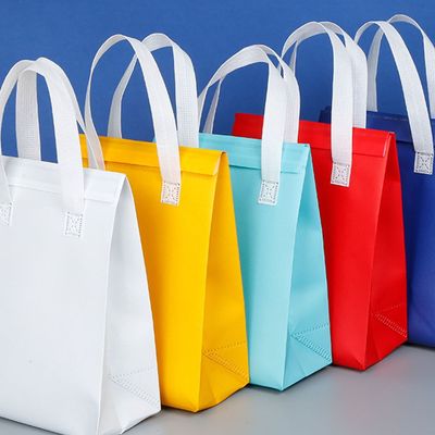 부직포 손잡이 은박 보온 보냉백 민트(WFJVRZS)