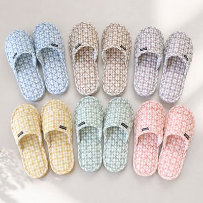 예감 체크 3중쿠션 실내화 6color 층간소음실내슬리퍼