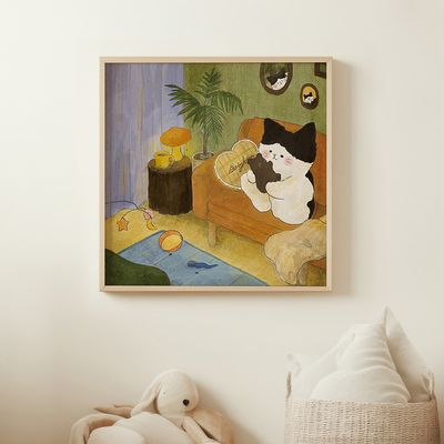 아늑한 밤, 브라이튼탱 작가 그림
