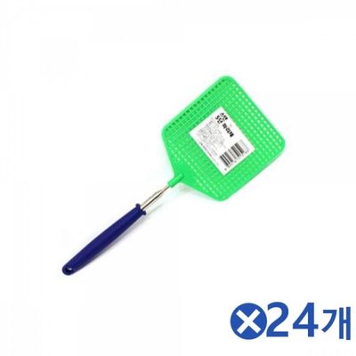 WL 5단 길이조절 안테나 파리채 24개 한박스 모기잡기(WFLQQMR)