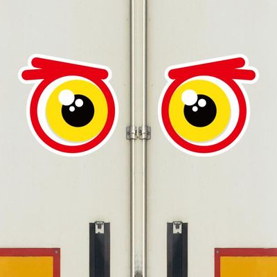 고휘도 차량스티커 CES 042 컬러 부엉이 01