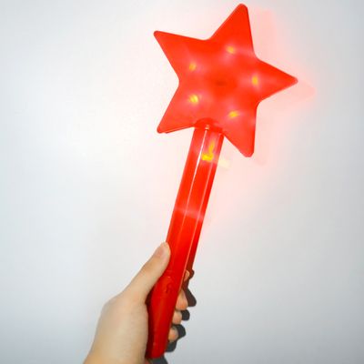 LED 대형 콘서트 별 응원봉 (레드)