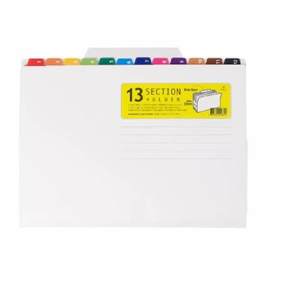 문화산업 13분류홀더 F5596-7(225x310(x20)mm)