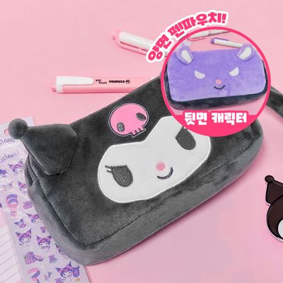 산리오 프렌즈 사각파우치 쿠로미