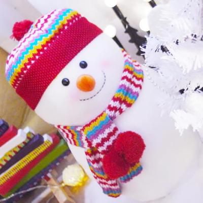 털모자 눈사람 인형 (대/ 32cm)