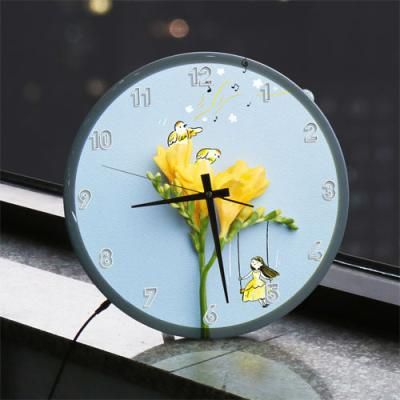 nf774-LED시계액자35R_꽃그네