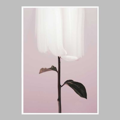 꽃 인테리어액자 flower No4 A2사이즈(WFFW071)