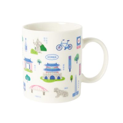 아트박스 아름다운 한국 머그