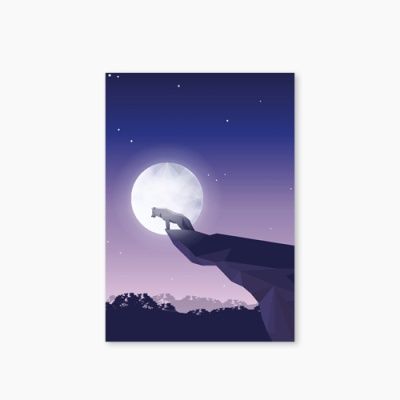 [Moonlight Series] Type B - Wolf 유선노트