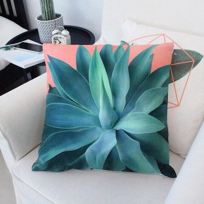 러프 소파 쿠션(솜포함) 45x45 보태니컬에세이 B