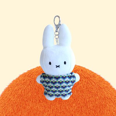 미피 꽃무늬 가방고리_믹스