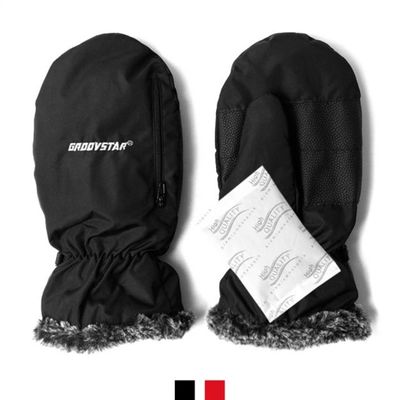 겨울방한 핫팩 방수 벙어리 여자장갑(WFBE721)