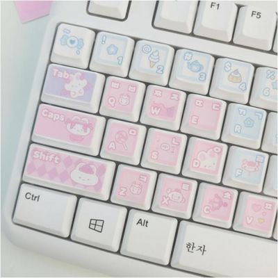 키보드 스티커 캐릭터 노트북 맥북 귀여운 BB0386