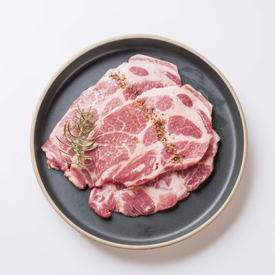 [에이징그라운드] 흑돼지 목살 로스구이 500g x 1팩