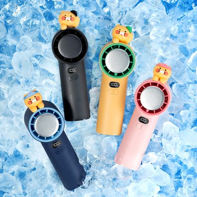 카카오프렌즈 춘식이 파워 쿨링 휴대용 핸디 선풍기