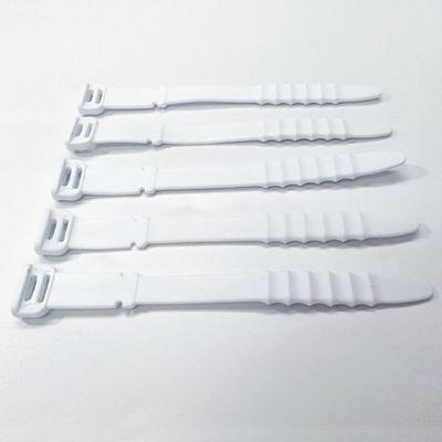 실리콘 케이블타이 선 정리 전선 타이 10P