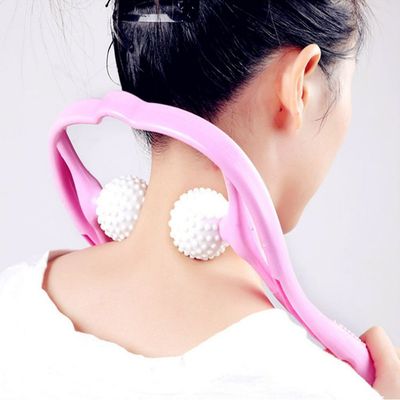 뒷목 지압 어깨 마사지 롤링 안마 지압봉(WC54BDE)