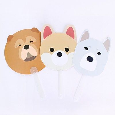 훌라펫 개시원 부채 시리즈