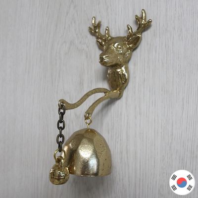 황금 사슴 동주물 타종 현관문종 도어벨 HDB-1124