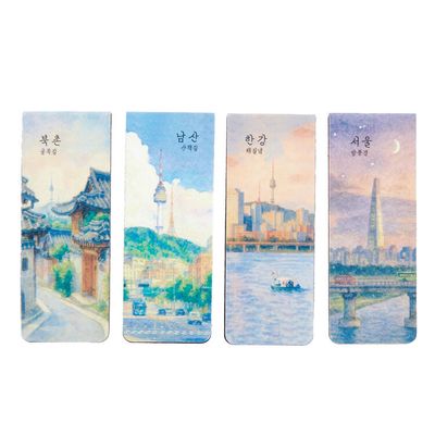 아트박스 감성 마그넷 북마크_ 한국