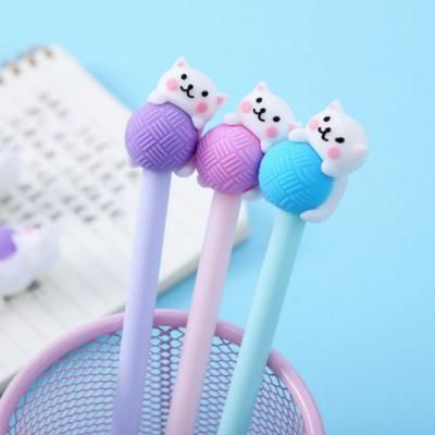 파베르 고양이 볼펜 잉크