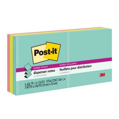 3M슈퍼스티키팝업리필R330-6SSMIA마이애미6패드540매