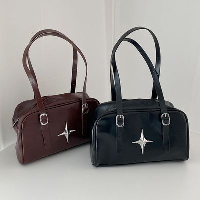 숄더백 핸드백 레더 바게트 스퀘어 가방 bg-73 시에