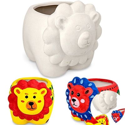식물화분 그림화분 채색화분 사자 배양토 300g(WFP9ZMN)