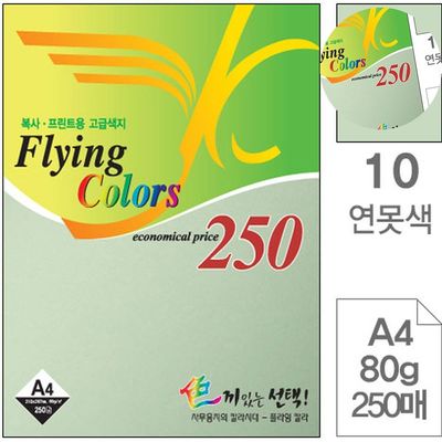 북아트종이 환경미화종이 색지 A4 연못색 80g 250매(WFPBQKW)