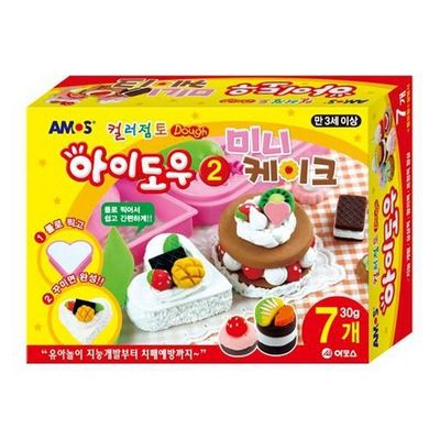 아모스 아이도우2 미니케이크만들기 클레이 7개