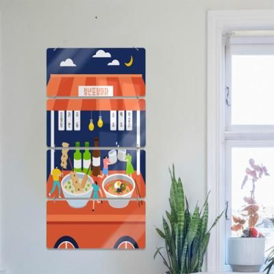 nk195-멀티아크릴액자_청년포장마차(4단)