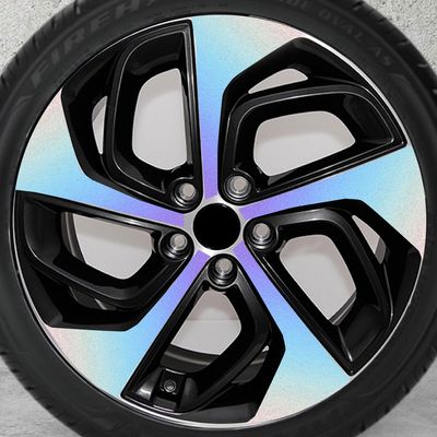 홀로그램 휠스티커 투싼NX4 알로이휠 18인치, 휠4짝분
