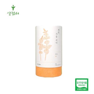 살림터 허브차 배론, 가을지다 민트 20g (0.5gx40개)