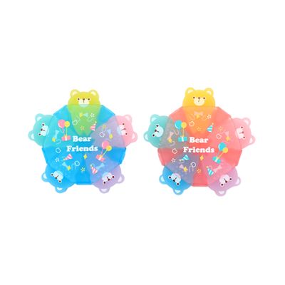 모닝글로리 베어 프렌즈 케이스 지우개