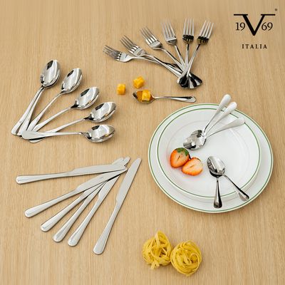 ITALY 19V69 플레인 커트러리세트 (24P)