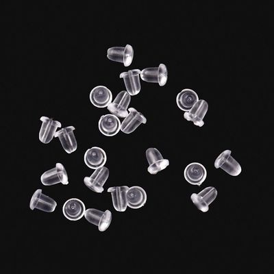 WL 실리콘 귀걸이 클러치 4mm 8000개(1팩)(WFLQS8Y)
