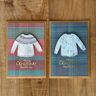 디비디 크리스마스 카드 - Sweater 