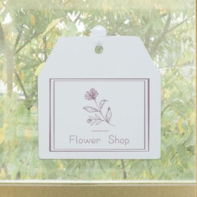 pb968-사인알림판_양면_플라워샵