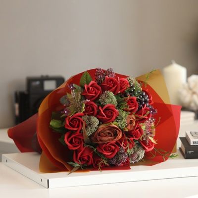 [비누꽃] 레드퀸 [택배배송은 약3일~4일 소요됩니다]