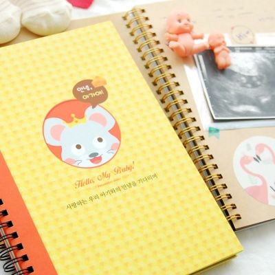 안녕 아가야 아기쥐 임신초음파앨범/태교앨범