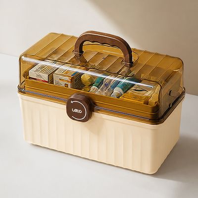 3단 구급상자 상비약 비상약 정리함 보관함 약통