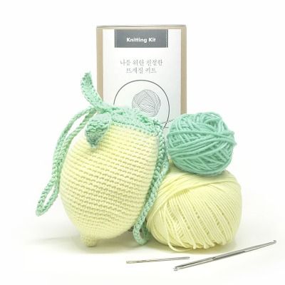 레몬 파우치 - Knitting kit