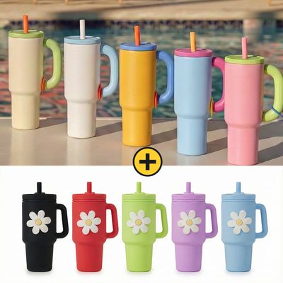 블라썸하우스 스테인레스 대용량 1.2L텀블러+키링포함