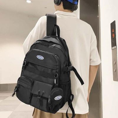 아란 포켓 백팩남자남성학생직장인노트북